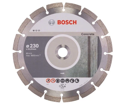 Алмазный диск PF Concrete Bosch (230х22.23 мм) круг отрезной сегментный по бетону (21682)