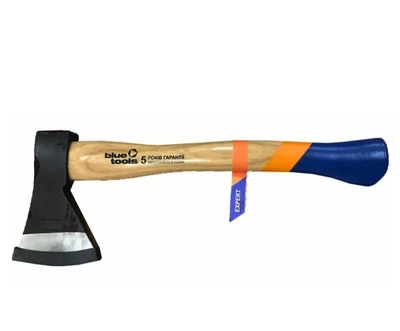 Топор BLUETOOLS Expert (0.8 кг) с деревянной рукояткой (22344)