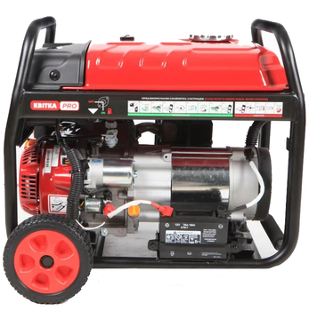 Бензиновый генератор КВІТКА PRO SC4000-III (3.8 кВт, 50 Гц, 230 В, 15 л, 1.65 л/час) однофазный (22986)