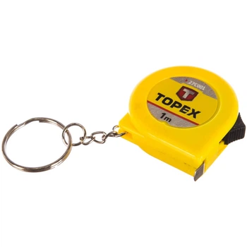 Вимірювальна рулетка Topex (1 м х 5 мм) мінірулетка з фіксатором (23067)