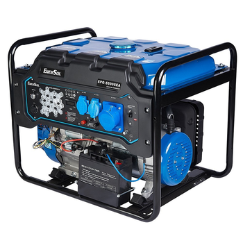 Бензиновый генератор EnerSol EPG-5500SEA (5.5 кВт, 50 Гц, 230 В, 26 л) электростартер однофазный с выходом под ATS (23110)