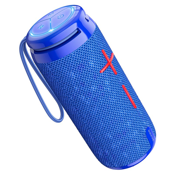 Синяя портативная Bluetooth колонка Borofone BR24.
