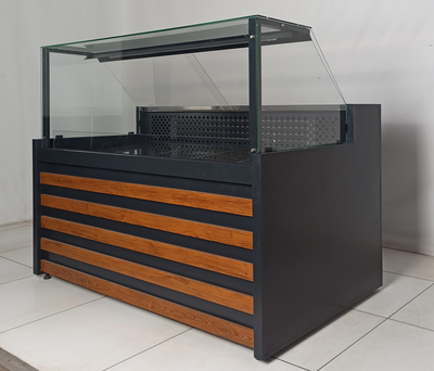 Холодильная универсальная витрина FRIGO-М "ФУДМАРКЕТ", 1.6 м., (-5° +5°), выкладка 60 см.
