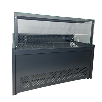 Холодильная универсальная витрина FRIGO-M "Signorina", 1.6 м., (-5° +5°), выкладка 60 см.
