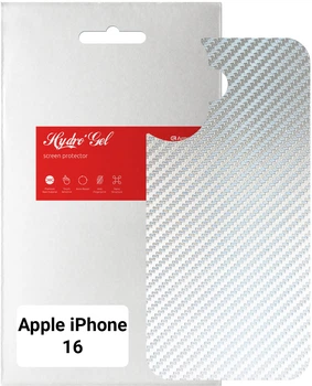 Захисна плівка на задню панель для смартфона Apple iPhone 16 ArmorStandart Carbone Silver (ARM79602)