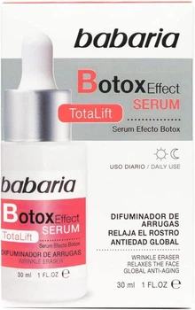 Сыворотка для лица Babaria Botox Effect Totalift 30 мл