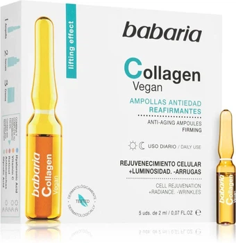 Сыворотка для лица в ампулах Babaria Collagen против признаков старения кожи 5x2 мл