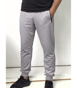 Мужские спортивные штаны с карманами - HECTOR - 18311 - 3XL - Melange