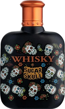 Туалетная вода мужская Evaflor Whisky Sugar Skull 100ml Тестер