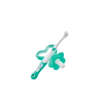 Набір Brush-baby прорізувач для зубів та щітка First Brush and Teether Set від 0 до 3 років