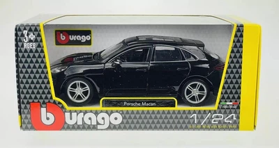 Колекційна модель Bburago Porsche Macan Bburago (18-21077) / Porsche / Кросовер / Чорний