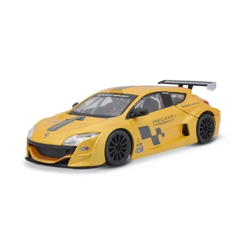 Колекційна Модель Bburago Renault Megane Trophy Масштаб 1:24 (18-22115) / Renault / Cпортивний автомобіль / Жовтий