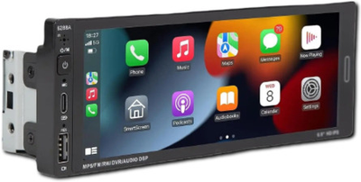Універсальна магнітола 6.9 дюймів, Android 12 з підтримкою CarPlay, XPRO, 1DIN (42456-6288A64_3234)