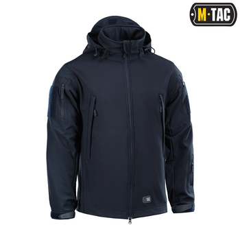 Куртка M-TAC Soft Shell Navy Blue M темно синя