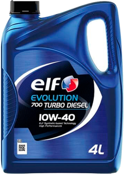 Моторна олива Elf Evolution 700 Turbo Diesel 10W-40 4 л (203701)