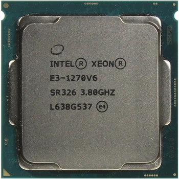 Процессор Intel Xeon e3 1270 v6 3.8-4.2 GHz, LGA1151 72W Б/У
