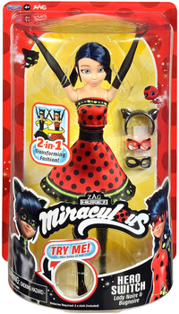 Інтерактивна лялька Miraculous Леді Баг і Супер-Кіт Дизайнерське перевтілення Леді Баг 26 см (50414)