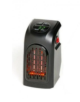 Мини обогреватель Handy Heater 400W — компактный электрический обогреватель для быстрой установки, защита от перегрева, идеален для дома и офиса