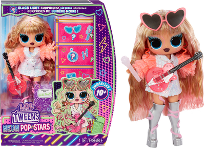 Игровой набор с куклой L.O.L. Surprise! Tweens Neon Pop Тея Старс с аксессуарами (120650)