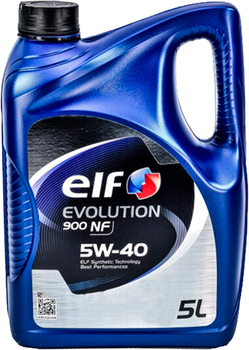 Моторное масло Elf Evolution 900 NF 5W-40 5 л (194872) (216651)