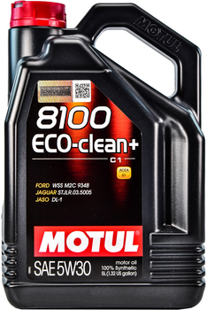 Olej silnikowy Motul 8100 Eco-clean + 5W-30 5 l 101584 (3374650019536)
