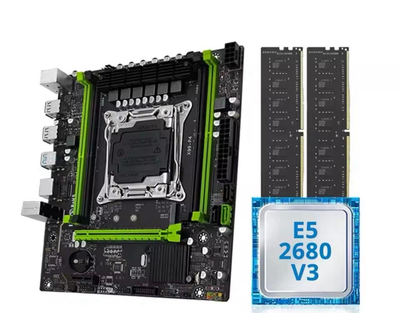 Комплект X99 / X99 P4 LGA 2011-3 / Intel Xeon E5-2680v3 2.5-3.3 GHz / 16GB DDR4