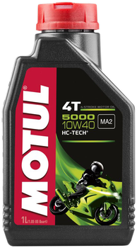 Моторна олива Motul 5000 4T 10W-40 1 л (104054)