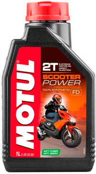Моторное масло Motul Scooter Power 2T 1 л (105881)