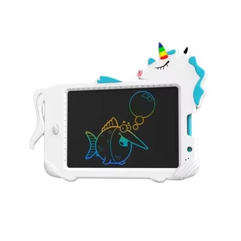 Дитячий графічний LCD планшет для малювання Kids Pad 10" Unicorn Blue