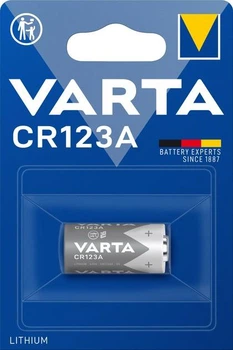 Батарейка литиевая VARTA CR 123 A (CR123A) Lithium 3V