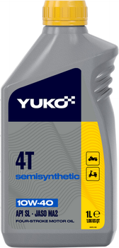 Моторна олива Yuko Semisynthetic 4T 10W-40 1 л (4820070241938)