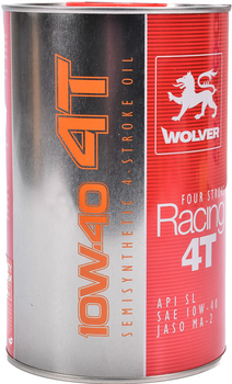Моторна олива Wolver Four Stroke Racing 4T 10W-40 1 л (4260360941252) (4260360942938)