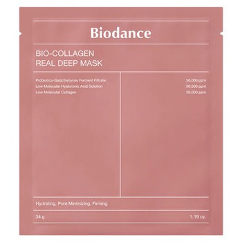 Колагенова гідрогелева маска для глибокого зволоження Biodance Bio-Collagen Real Deep Mask 34 г