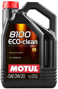 Olej silnikowy Motul 8100 Eco-clean SAE 0W20 5 l 108862 (3374650287362)