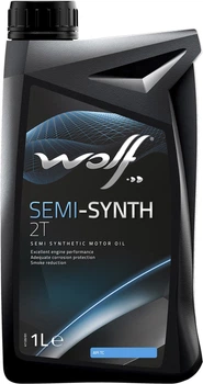Моторное масло Wolf SEMI-SYNTH 2T 1 л (8301803)