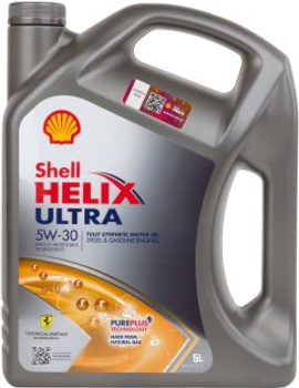 Моторное масло Shell Helix Ultra 5W-30 5 л (ТОВ-У512781)