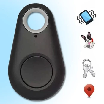 Умный брелок Bluetooth Смарт брелок блютуз для ключей Anti-Lost трекер для отслеживание вещей, Черный