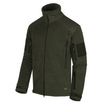 Куртка Helikon-Tex LIBERTY - Double Fleece, Jungle green 2XL/Regular (BL-LIB-HF-27)