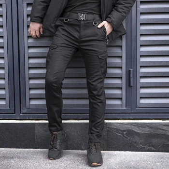 Брюки-карго Pobedov trousers Tactical зима черный XL