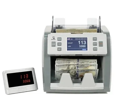 Мультивалютный сортировщик банкнот счетчик GRACE EC900 (Hitachi mini) до 40 валют Корея 24 мес гарантия