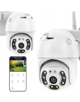 Вулична поворотна IP камера відеоспостереження з датчиком руху A6 4MP, з Wi-Fi
