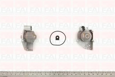 Помпа водяна FAI Auto Parts Land Rover Freelander I (L314) 1.8 I 16V 4x4 (18 K4f) 02/1998_11/2000 (WP6357)