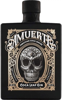 Джин Amuerte Coca Leaf Black 0.7 л 43% (5412185900375)