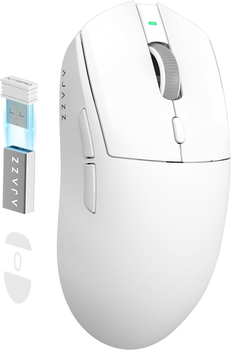 Мышь Ajazz Aj139 Pro White PAW3395