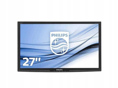 Монітор 27" Philips 273E3LSB TN LED (1920x1080) DVI, VGA, (Без Підставки) БВ
