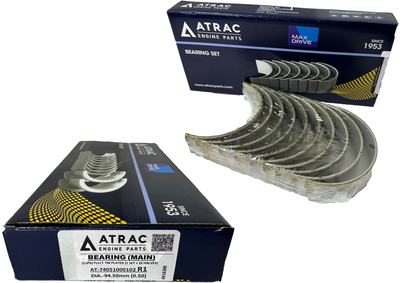 Вкладыши коренные ATRAC Р1 (вал 94.50 мм; пост 100.00 мм) MAX Drive AE16309 для 7405.1000102 Р1, 74051000102R1 (СТ-00150551)