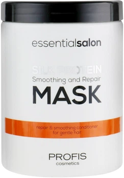 Маска для волосся с протеинами шелка Profis Essential Salon Silk Protein Smoothing and Repair, 1000 мл