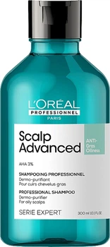 Шампунь очищающий для жирных волос Scalp Advanced L’Oreal Professionnel Paris, 300 мл