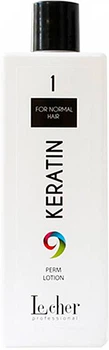 Средство для перманента № 1 для нормальных волос Keratin Perm Le Cher, 500 мл