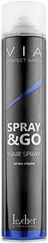 Лак для волос экстра сильной фиксации VIA Spray&Go Le Cher, 750 мл